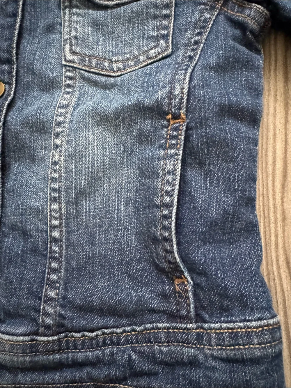 GAP Kids Classic Denim Jacket in Medium Wash Blue